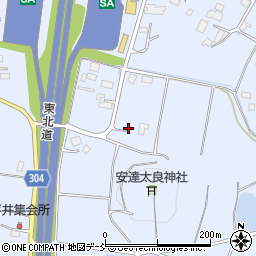 福島県本宮市本宮平井292周辺の地図