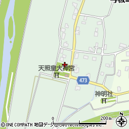 照覚寺周辺の地図