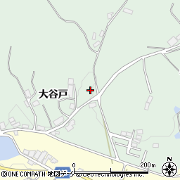 福島県本宮市和田大谷戸周辺の地図