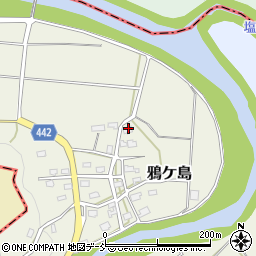 新潟県長岡市鴉ケ島221周辺の地図