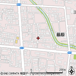 〒965-0029 福島県会津若松市藤原の地図
