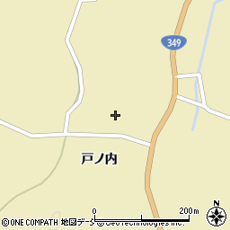 福島県二本松市杉沢戸ノ内周辺の地図