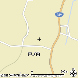 福島県二本松市杉沢（戸ノ内）周辺の地図