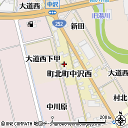 福島県会津若松市町北町中沢西30周辺の地図