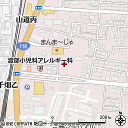 福島県会津若松市扇町周辺の地図