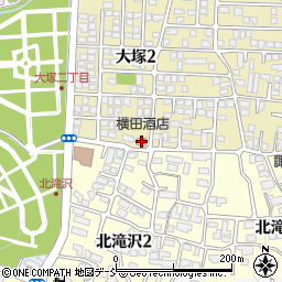 横田酒店周辺の地図