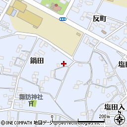 福島県本宮市本宮鍋田170周辺の地図