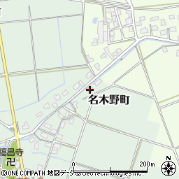 新潟県見附市名木野町3016周辺の地図