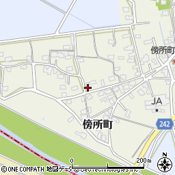 新潟県見附市傍所町1113周辺の地図