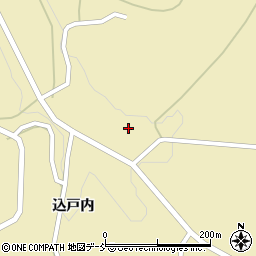 二本松市役所　岩代支所岩代児童館周辺の地図