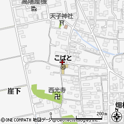 福島県会津若松市町北町大字上荒久田石尻周辺の地図