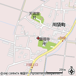 新潟県長岡市川袋町1022周辺の地図