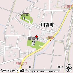 新潟県長岡市川袋町980周辺の地図
