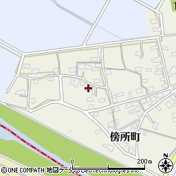 新潟県見附市傍所町447周辺の地図