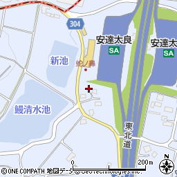 福島県本宮市本宮天ヶ81周辺の地図