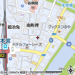 福島県本宮市本宮南町裡37周辺の地図