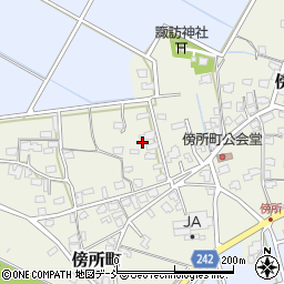新潟県見附市傍所町1169周辺の地図