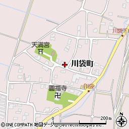 新潟県長岡市川袋町869周辺の地図