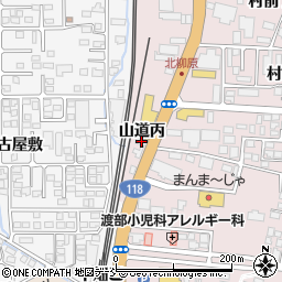 株式会社リンペイ会津営業所周辺の地図