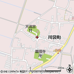 新潟県長岡市川袋町884周辺の地図