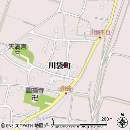 新潟県長岡市川袋町855周辺の地図