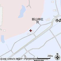 福島県南相馬市小高区下浦（坊西）周辺の地図