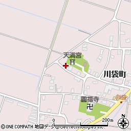 新潟県長岡市川袋町885周辺の地図