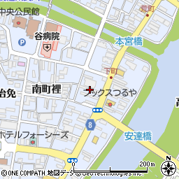 福島県本宮市本宮下町周辺の地図