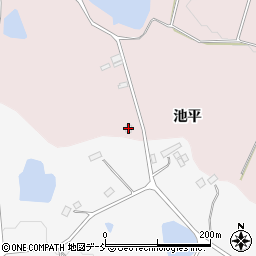 福島県本宮市長屋池平29周辺の地図