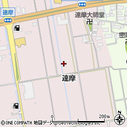 福島県会津若松市町北町大字藤室達摩周辺の地図
