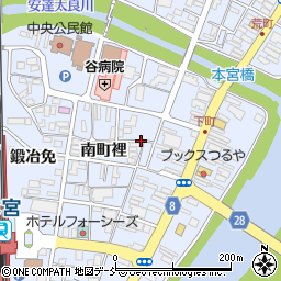 福島県本宮市本宮南町裡周辺の地図