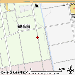 福島県会津若松市町北町大字始観音前周辺の地図