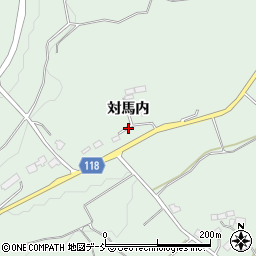 福島県本宮市和田対馬内周辺の地図