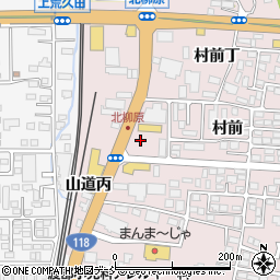 福島県会津若松市一箕町大字亀賀村前周辺の地図