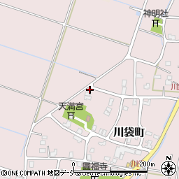 新潟県長岡市川袋町876周辺の地図