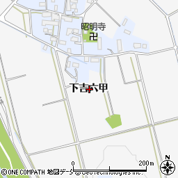 福島県会津若松市神指町大字北四合下吉六甲周辺の地図