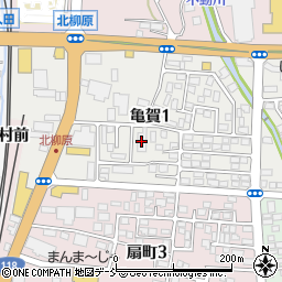 ダスキン会津　サービスマスター部周辺の地図