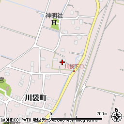 新潟県長岡市川袋町798周辺の地図