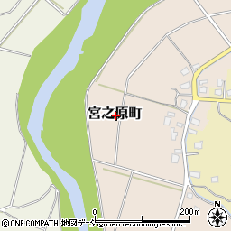 新潟県見附市宮之原町周辺の地図