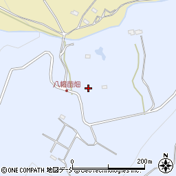 福島県会津若松市一箕町大字八幡八百山周辺の地図