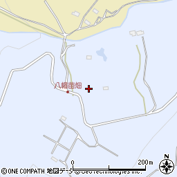 福島県会津若松市一箕町大字八幡（八百山）周辺の地図