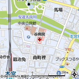 福島県本宮市本宮南町裡149周辺の地図