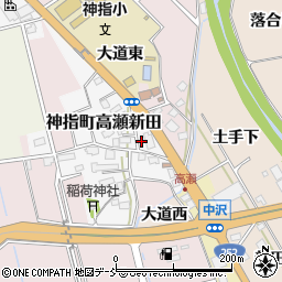 福島県会津若松市神指町大字高瀬和久下周辺の地図