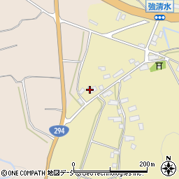 福島県会津若松市河東町八田竹蕨周辺の地図