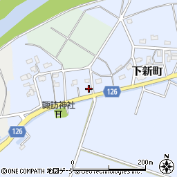 新潟県見附市下新町764周辺の地図