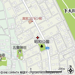 福島県会津若松市真宮新町南周辺の地図