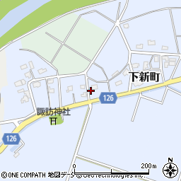 新潟県見附市下新町768周辺の地図