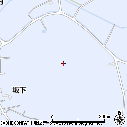 福島県南相馬市小高区下浦周辺の地図