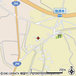 福島県会津若松市河東町八田竹蕨庚周辺の地図