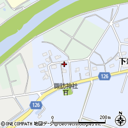 新潟県見附市下新町721周辺の地図